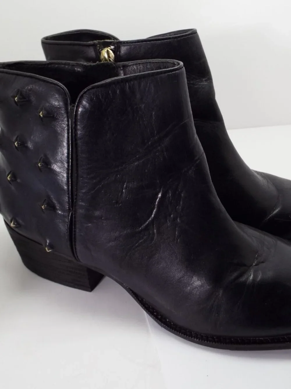 Elliot Lucca Black Women's Studded Boots